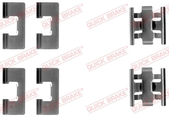 QUICK BRAKE Комплектующие, колодки дискового тормоза 109-1091
